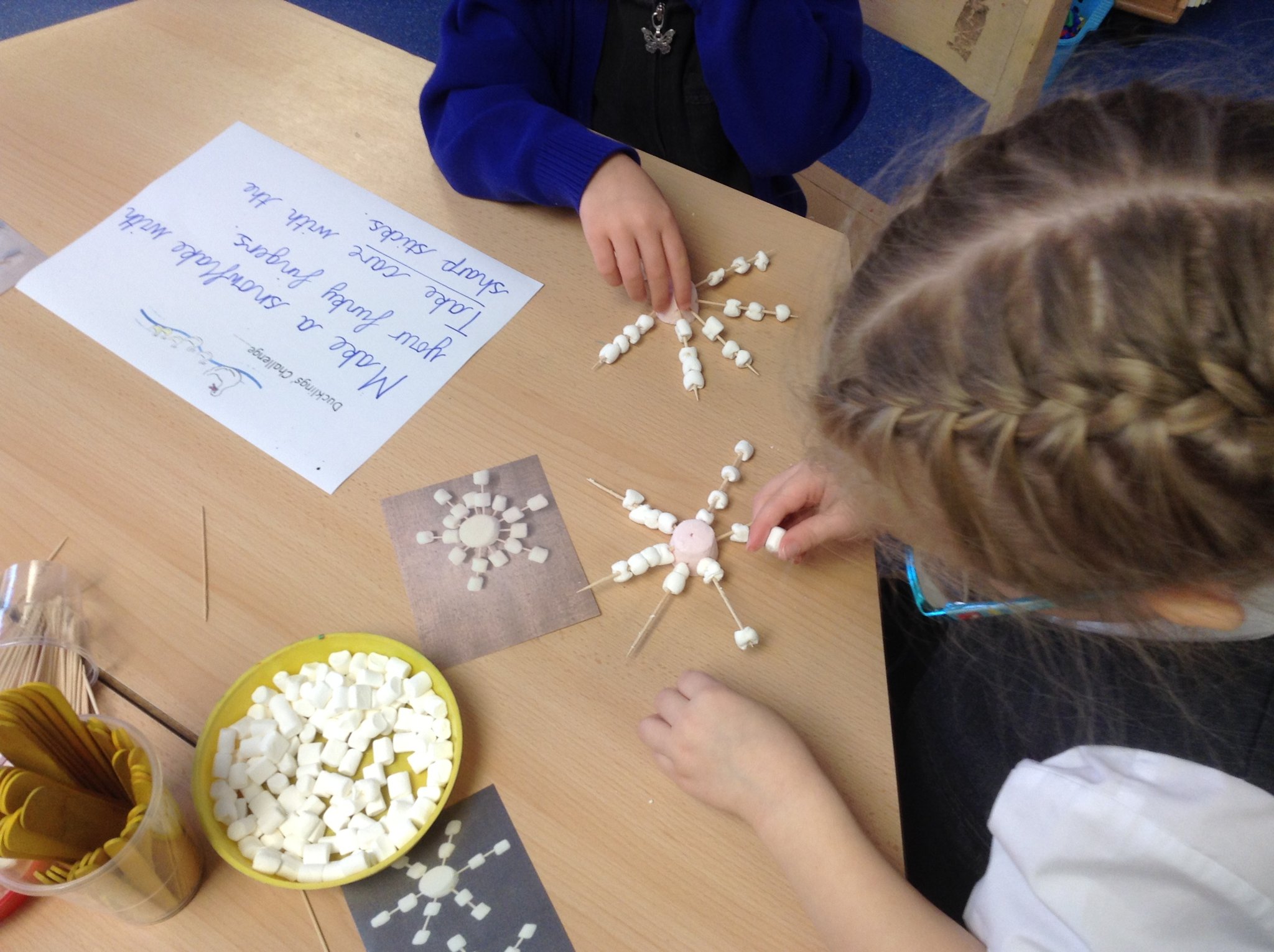 Image of Making snowflakes